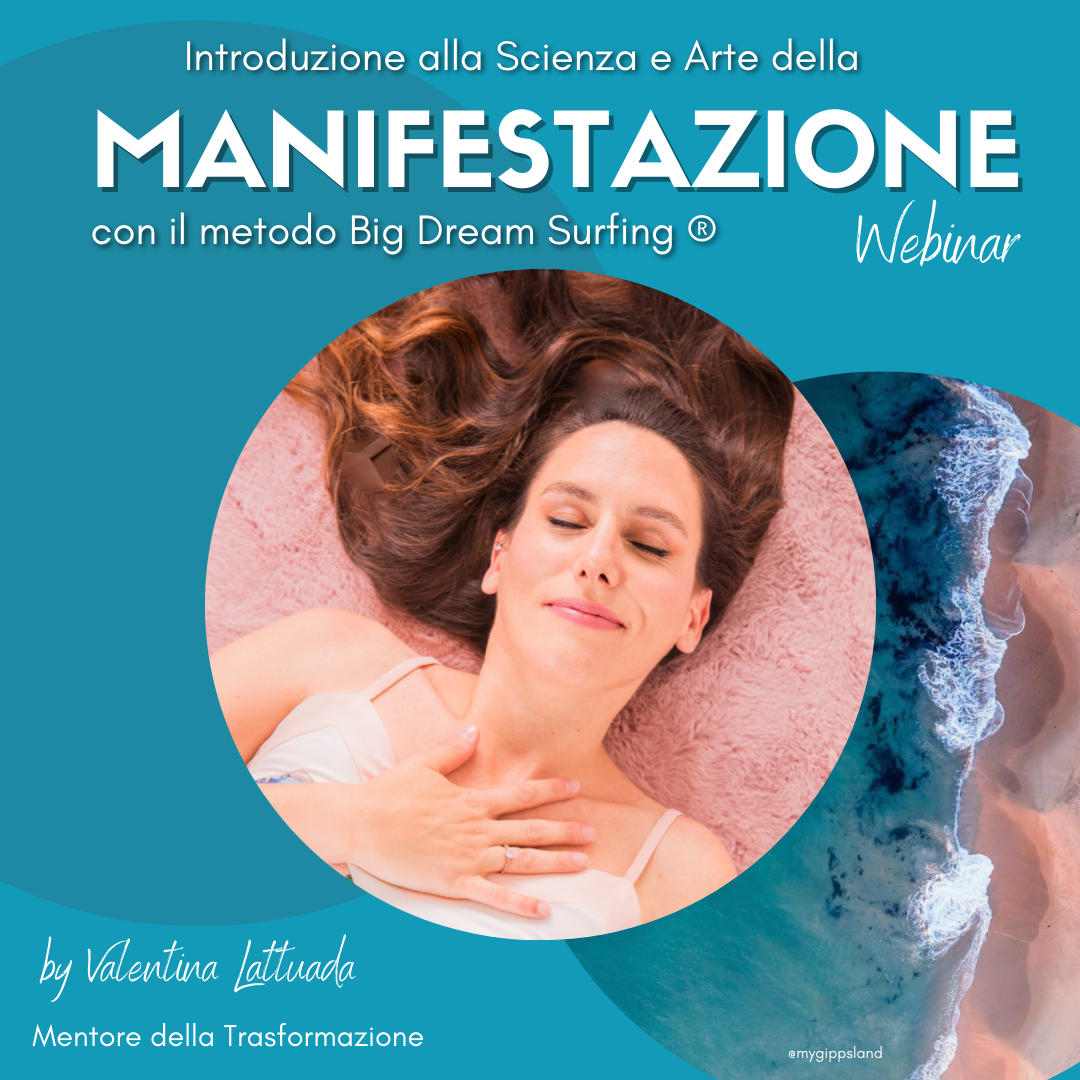 Webinar con Valentina Lattuada sulla Scienza e Arte della Manifestazione