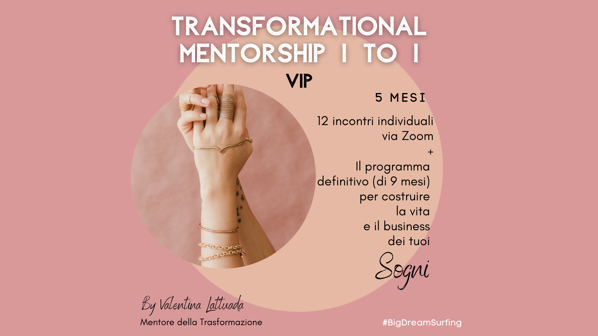 Transformational Mentorship Program VIP Valentina Lattuada